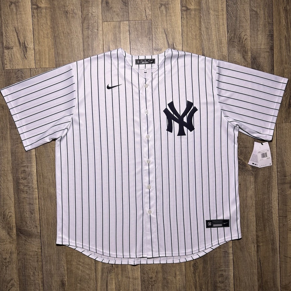 NWT New York Yankees Nike MLB Baseball Game Home Jersey Men's XXL $115